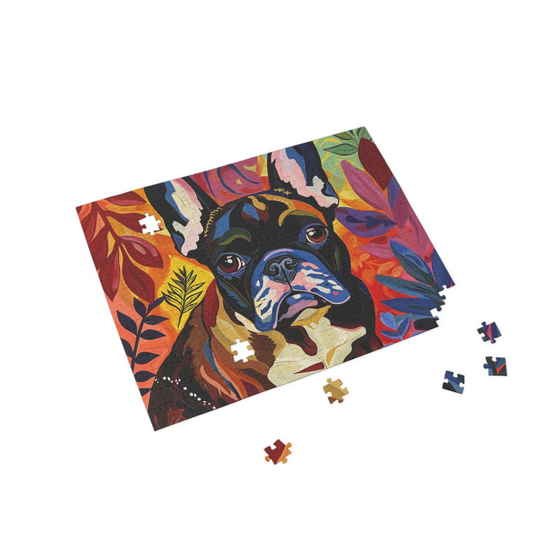 French Bulldog Fine Art Jigsaw Puzzle - 96, 252, 500, 1000 Pieces