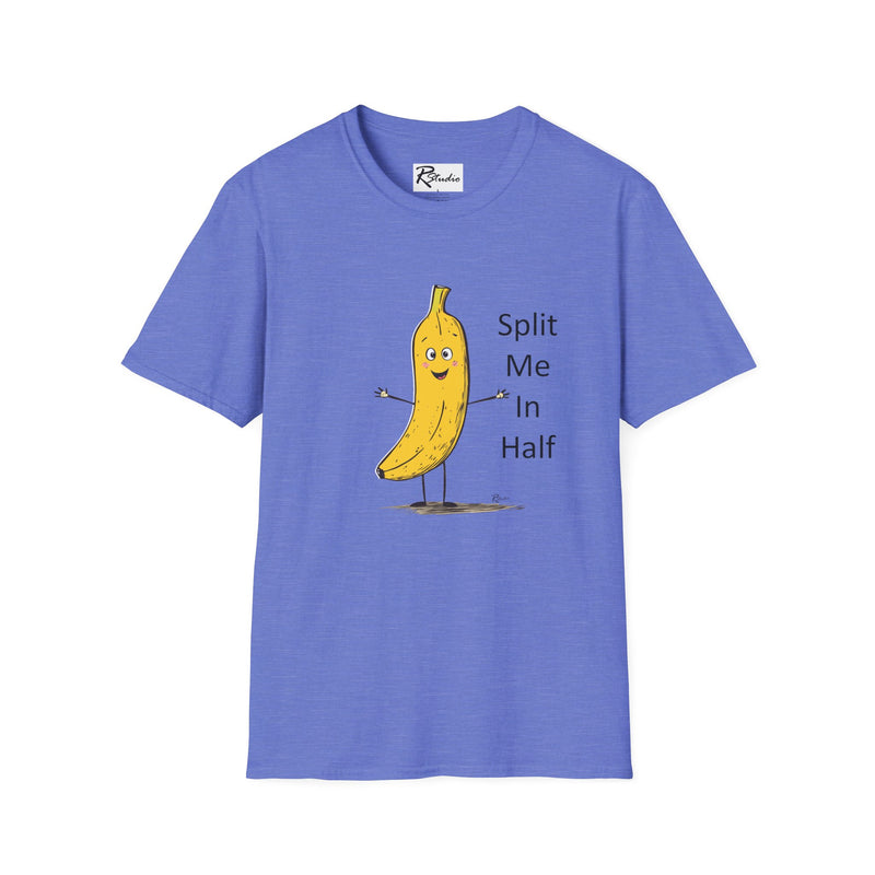 Naughty Nibbles Funny Adult Humor Banana Unisex Soft-Style T-Shirt