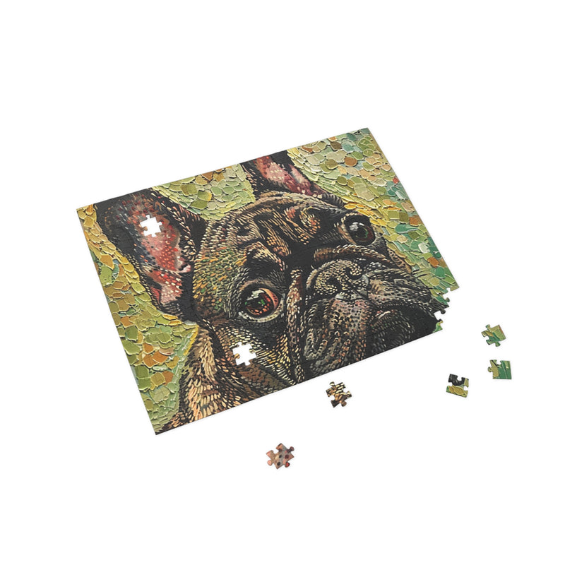 French Bulldog Fine Art Jigsaw Puzzle - 96, 252, 500, 1000 Pieces