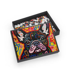 French Bulldog Fine Art Jigsaw Puzzle - 96, 252, 500, 1000 Pieces