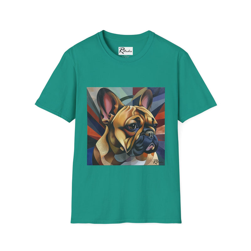 French Bulldog Fine Art Unisex Softstyle T-Shirt