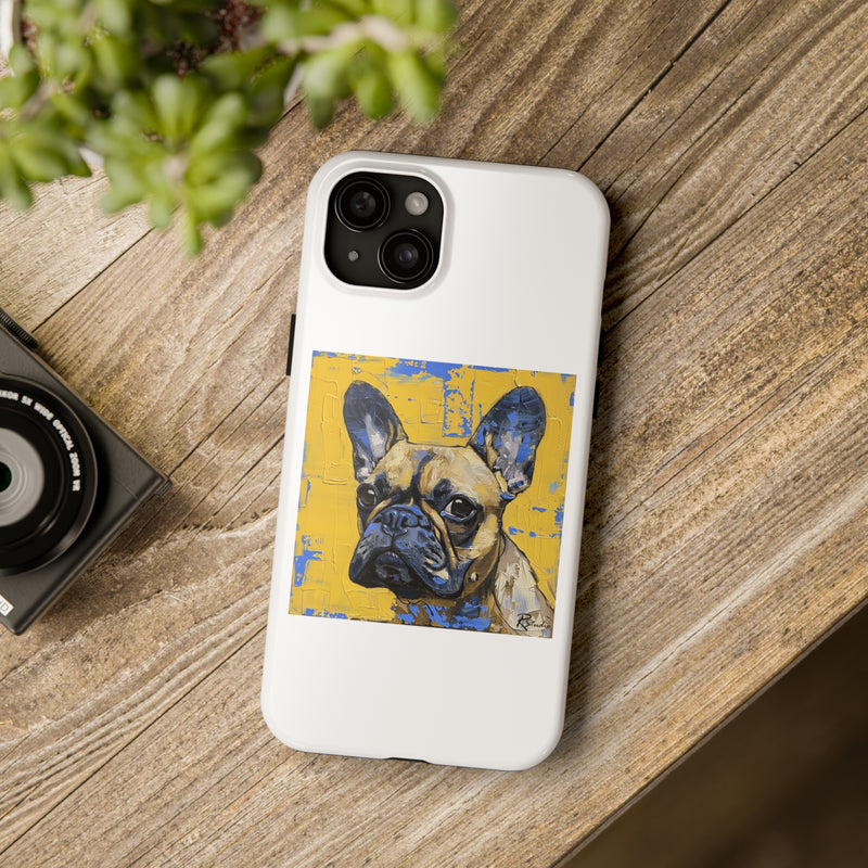 French Bulldog Fine Art Tough iPhone Case - Durable & Stylish Protection