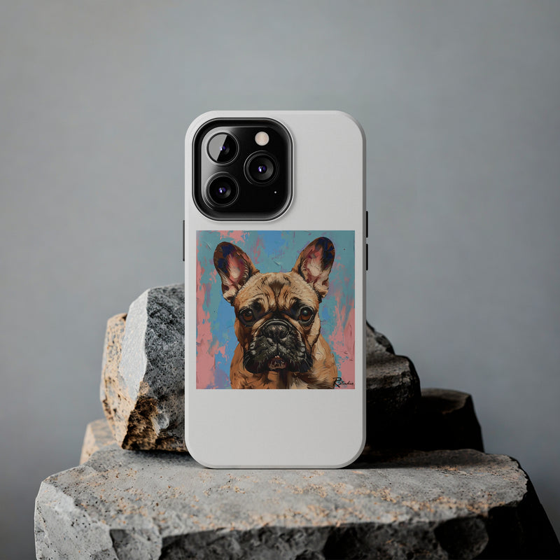 French Bulldog Fine Art Tough iPhone Case - Durable & Stylish Protection