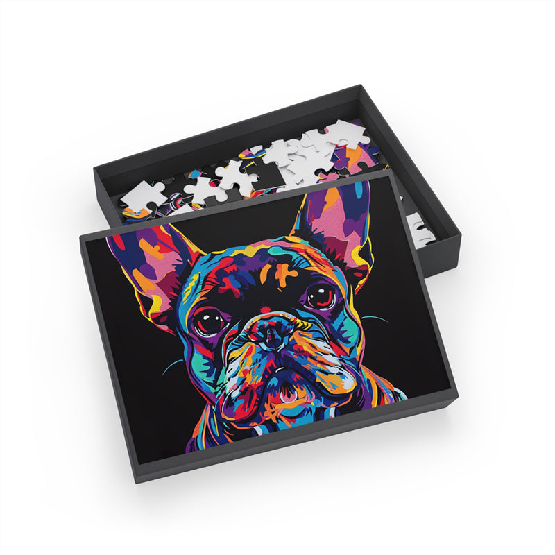 French Bulldog Fine Art Jigsaw Puzzle - 96, 252, 500, 1000 Pieces