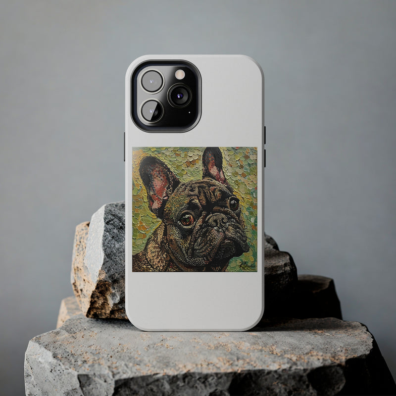 French Bulldog Fine Art Tough iPhone Case - Durable & Stylish Protection