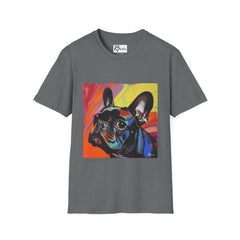 French Bulldog Fine Art Unisex Softstyle T-Shirt