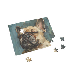 French Bulldog Fine Art Jigsaw Puzzle - 96, 252, 500, 1000 Pieces