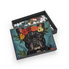 French Bulldog Fine Art Jigsaw Puzzle - 96, 252, 500, 1000 Pieces