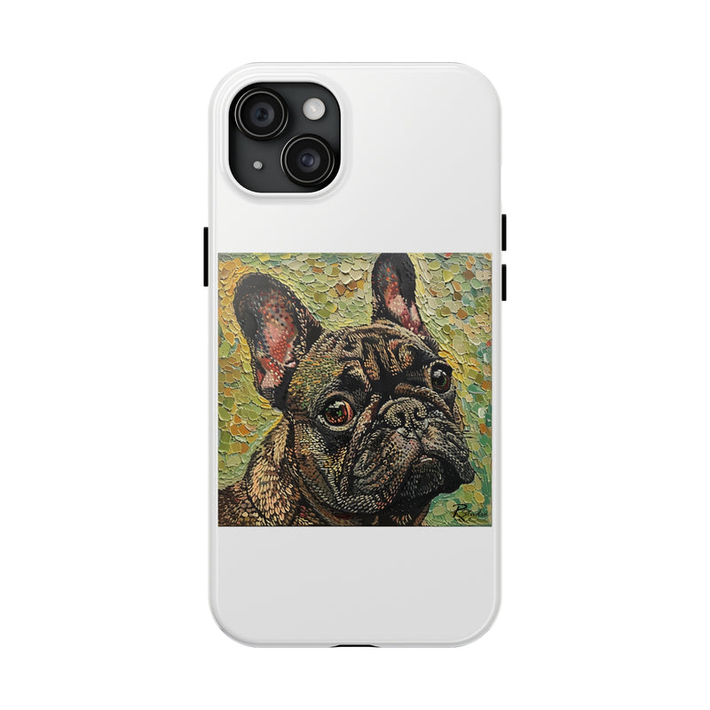 French Bulldog Fine Art Tough iPhone Case - Durable & Stylish Protection