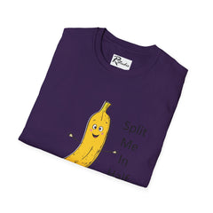 Naughty Nibbles Funny Adult Humor Banana Unisex Soft-Style T-Shirt