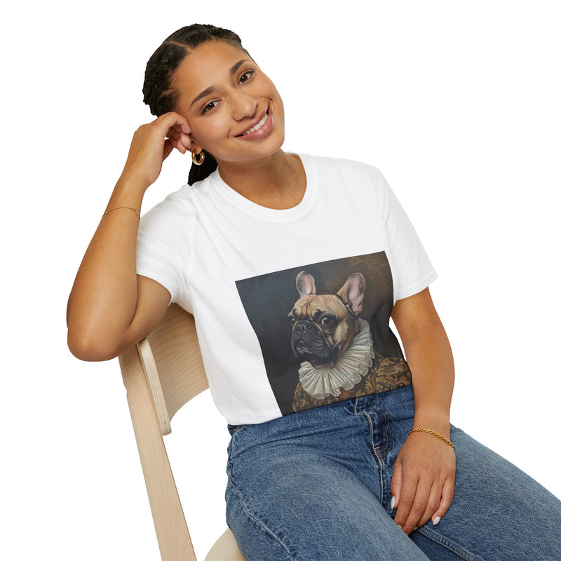 French Bulldog Fine Art Unisex Softstyle T-Shirt