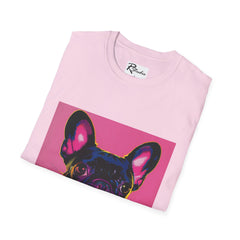 French Bulldog Fine Art Unisex Softstyle T-Shirt