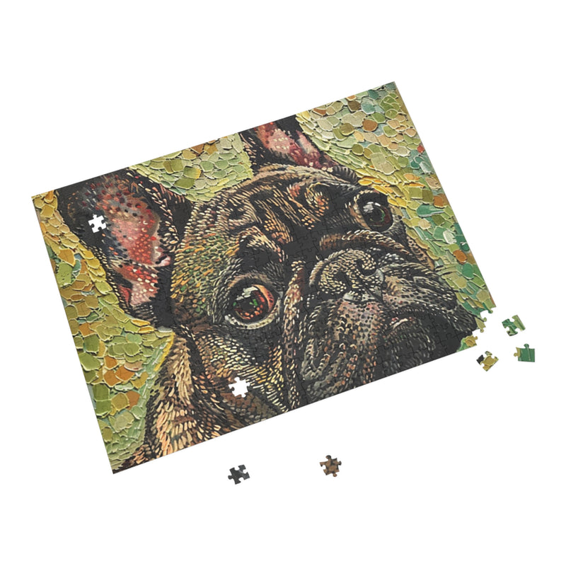 French Bulldog Fine Art Jigsaw Puzzle - 96, 252, 500, 1000 Pieces