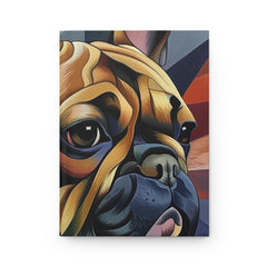 French Bulldog Hardcover Journal - Fine Art Inspired Matte Finish