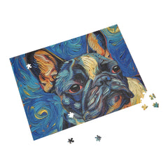 French Bulldog Fine Art Jigsaw Puzzle - 96, 252, 500, 1000 Pieces