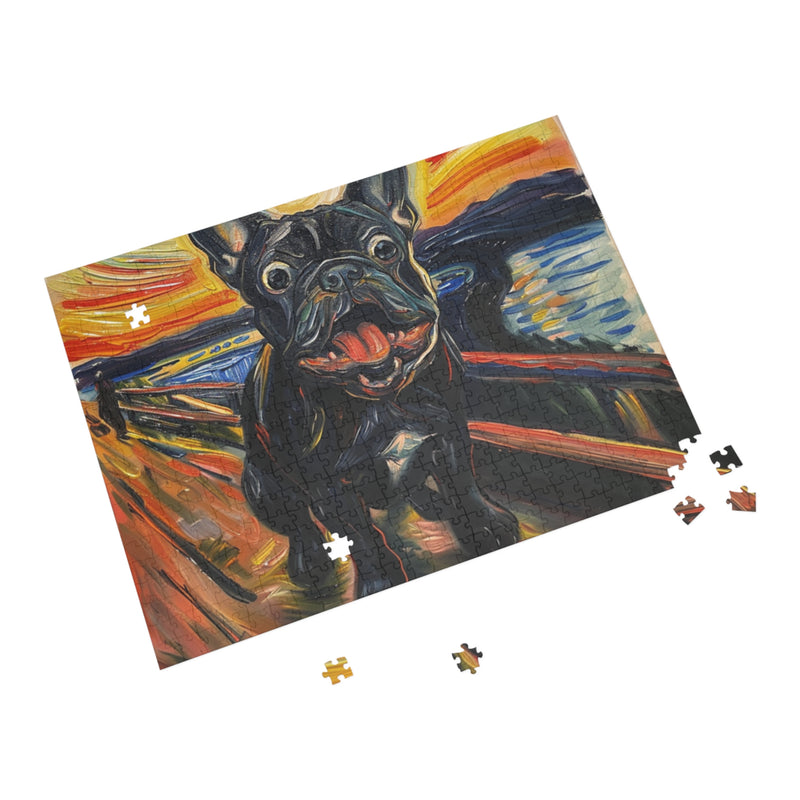 French Bulldog Fine Art Jigsaw Puzzle - 96, 252, 500, 1000 Pieces