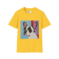 French Bulldog Fine Art Unisex Softstyle T-Shirt