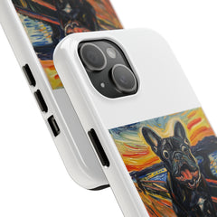 French Bulldog Fine Art Tough iPhone Case - Durable & Stylish Protection