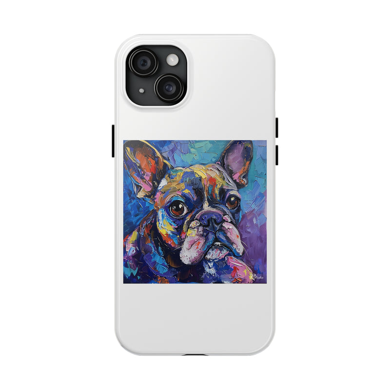 French Bulldog Fine Art Tough iPhone Case - Durable & Stylish Protection