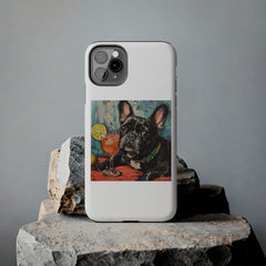 French Bulldog Fine Art Tough iPhone Case - Durable & Stylish Protection