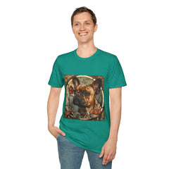 French Bulldog Fine Art Unisex Softstyle T-Shirt