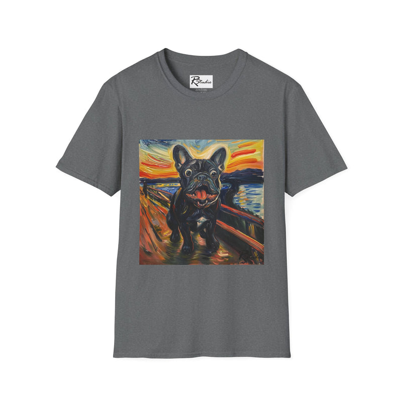 French Bulldog Fine Art Unisex Softstyle T-Shirt