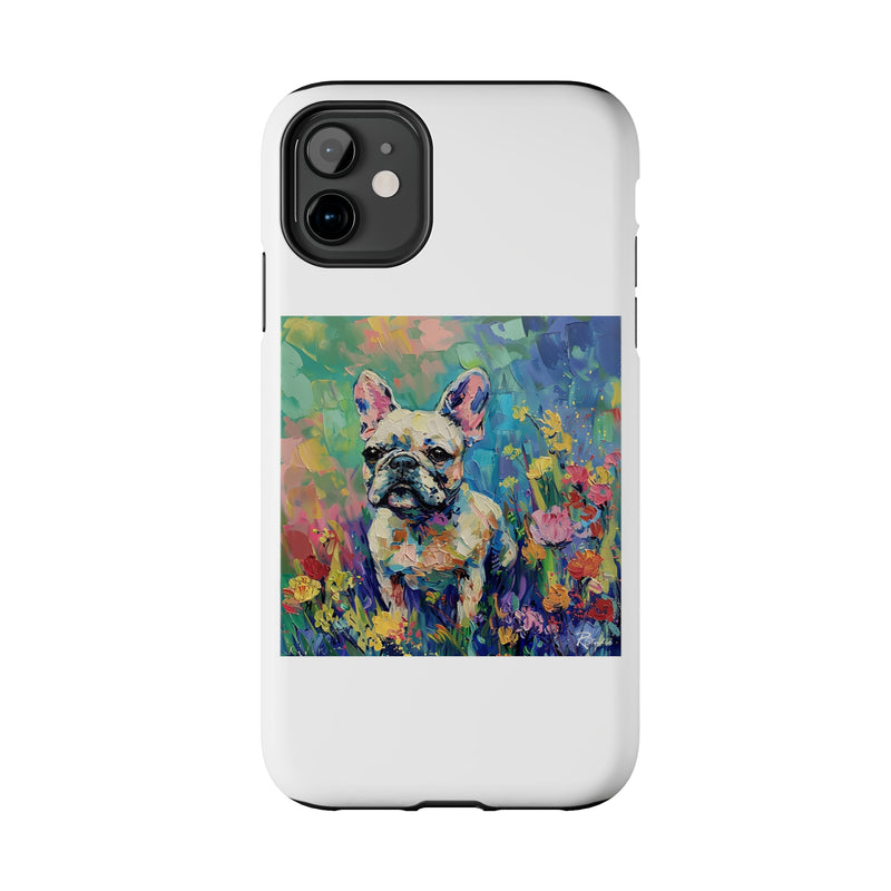 French Bulldog Fine Art Tough iPhone Case - Durable & Stylish Protection