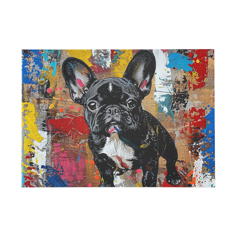 French Bulldog Fine Art Jigsaw Puzzle - 96, 252, 500, 1000 Pieces