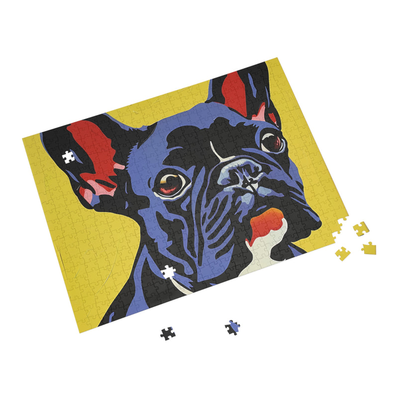 French Bulldog Fine Art Jigsaw Puzzle - 96, 252, 500, 1000 Pieces