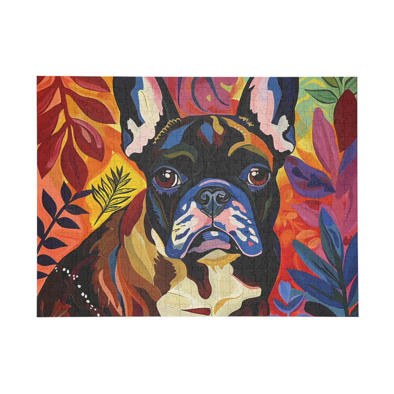 French Bulldog Fine Art Jigsaw Puzzle - 96, 252, 500, 1000 Pieces