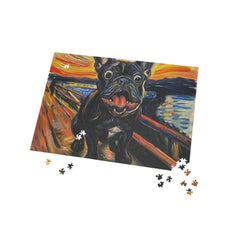 French Bulldog Fine Art Jigsaw Puzzle - 96, 252, 500, 1000 Pieces