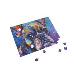 French Bulldog Fine Art Jigsaw Puzzle - 96, 252, 500, 1000 Pieces