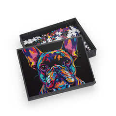 French Bulldog Fine Art Jigsaw Puzzle - 96, 252, 500, 1000 Pieces