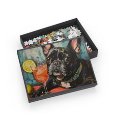 French Bulldog Fine Art Jigsaw Puzzle - 96, 252, 500, 1000 Pieces