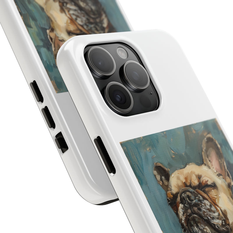 French Bulldog Fine Art Tough iPhone Case - Durable & Stylish Protection