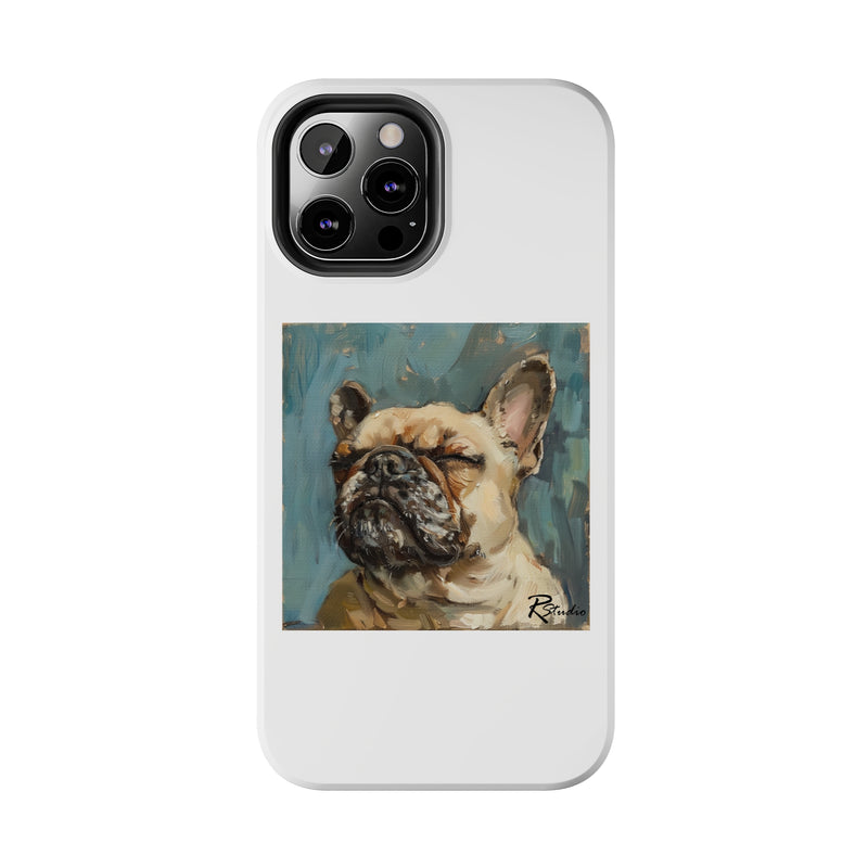 French Bulldog Fine Art Tough iPhone Case - Durable & Stylish Protection