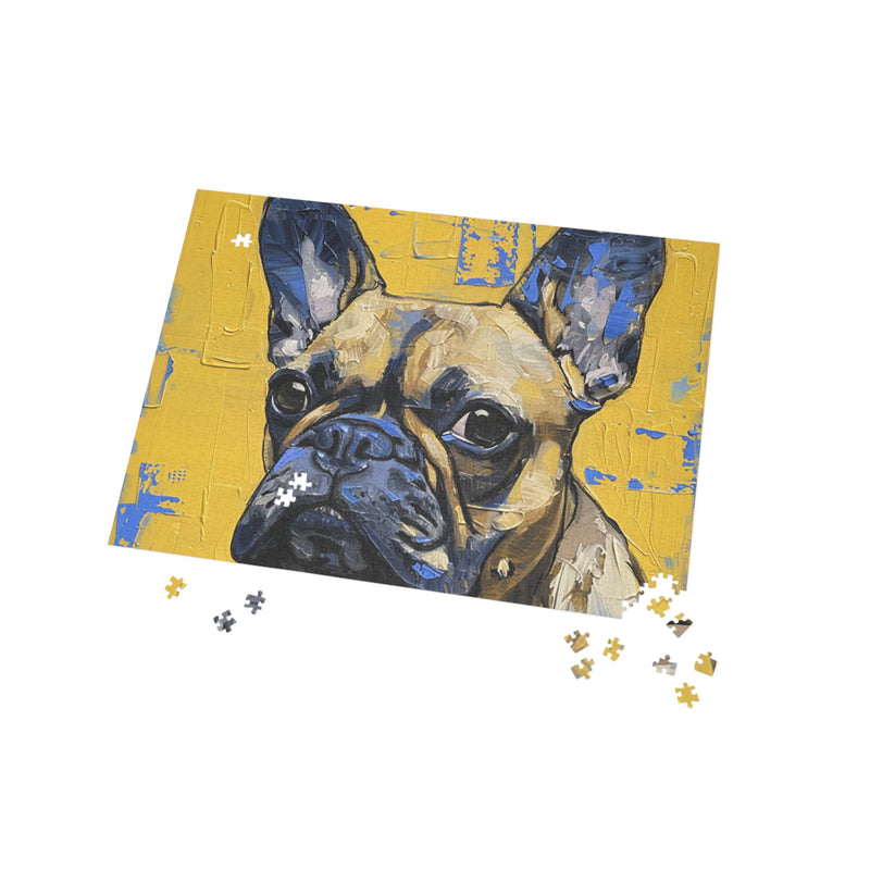 French Bulldog Fine Art Jigsaw Puzzle - 96, 252, 500, 1000 Pieces