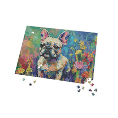 French Bulldog Fine Art Jigsaw Puzzle - 96, 252, 500, 1000 Pieces