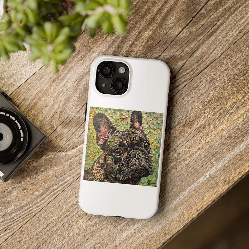 French Bulldog Fine Art Tough iPhone Case - Durable & Stylish Protection