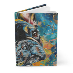 French Bulldog Hardcover Journal - Fine Art Inspired Matte Finish