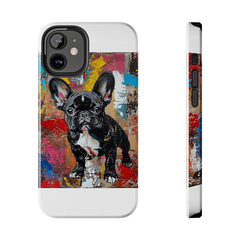 French Bulldog Fine Art Tough iPhone Case - Durable & Stylish Protection