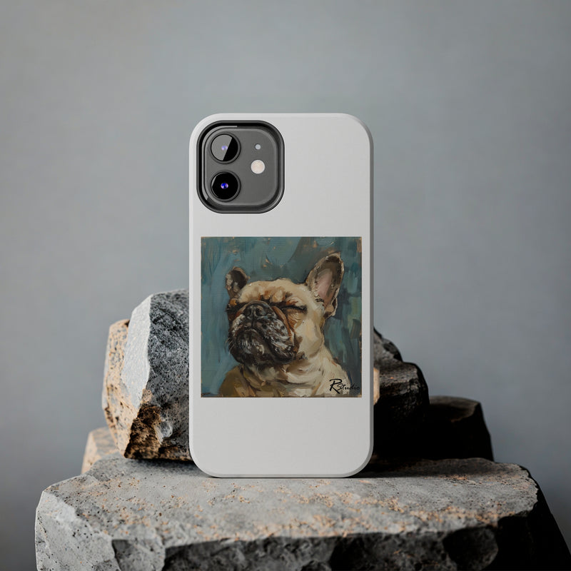 French Bulldog Fine Art Tough iPhone Case - Durable & Stylish Protection