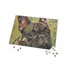 French Bulldog Fine Art Jigsaw Puzzle - 96, 252, 500, 1000 Pieces