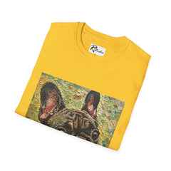 French Bulldog Fine Art Unisex Softstyle T-Shirt