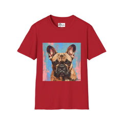 French Bulldog Fine Art Unisex Softstyle T-Shirt