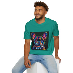 French Bulldog Fine Art Unisex Softstyle T-Shirt