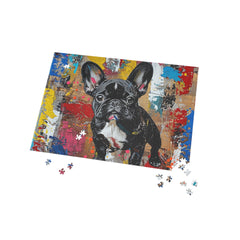 French Bulldog Fine Art Jigsaw Puzzle - 96, 252, 500, 1000 Pieces