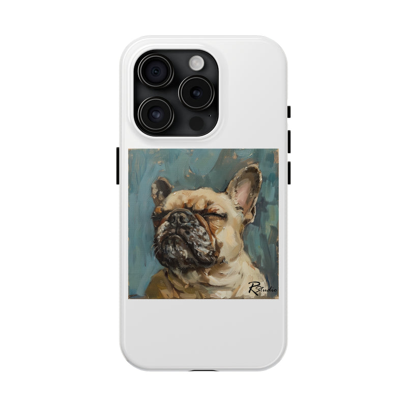 French Bulldog Fine Art Tough iPhone Case - Durable & Stylish Protection