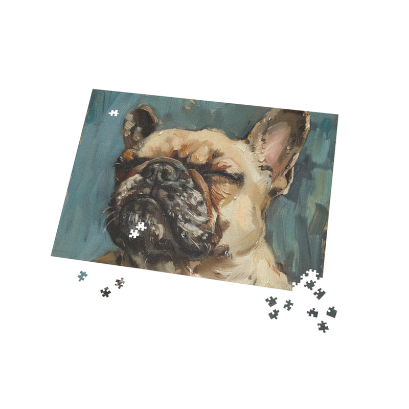 French Bulldog Fine Art Jigsaw Puzzle - 96, 252, 500, 1000 Pieces