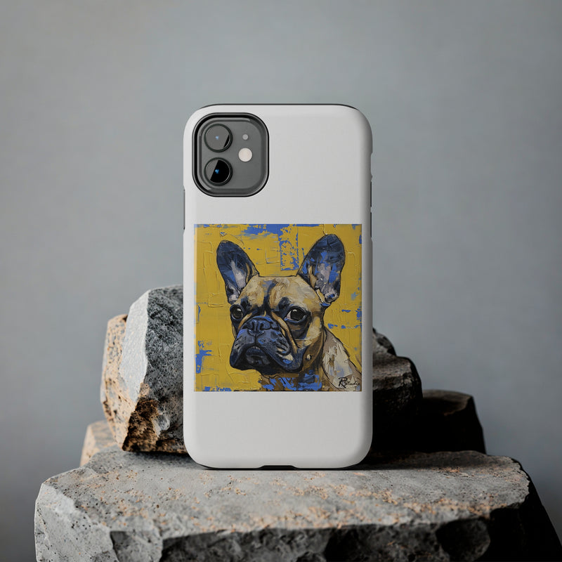 French Bulldog Fine Art Tough iPhone Case - Durable & Stylish Protection